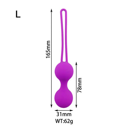 Safe Silicone Vagina Balls Sex Toys For Women Vagina Tighten Exercise Kegel Balls Ben Wa Balls Vibrators Sexy Toys for Womams