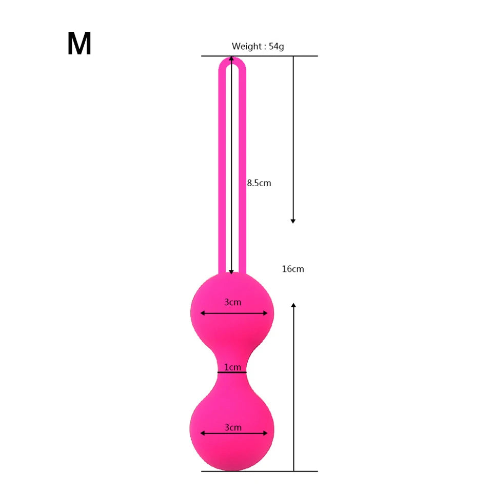 Safe Silicone Vagina Balls Sex Toys For Women Vagina Tighten Exercise Kegel Balls Ben Wa Balls Vibrators Sexy Toys for Womams