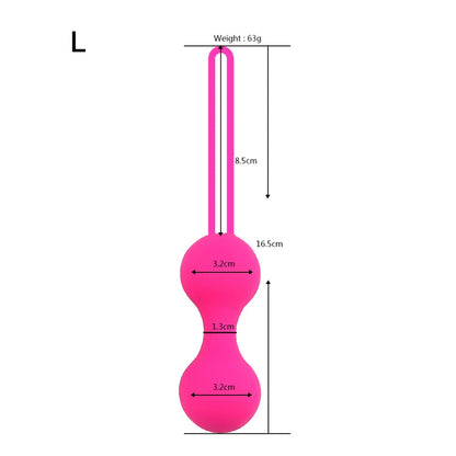 Safe Silicone Vagina Balls Sex Toys For Women Vagina Tighten Exercise Kegel Balls Ben Wa Balls Vibrators Sexy Toys for Womams